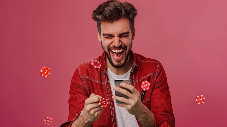 Tampilan permainan Fa Cai Shen Deluxe di platform bungatoto menampilkan simbol keberuntungan dan gulungan emas